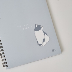Sổ Tay Hoạ Tiết Mèo Tuki AN685