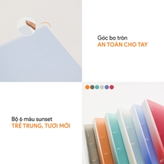 Bìa còng O2 Sunset