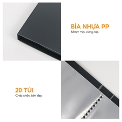 Bìa Lá A3 Clear Book FD302