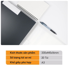 Bìa Lá A3 Clear Book FD302