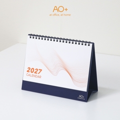 Lịch để bàn 2027 có ngày âm nhỏ gọn AA704