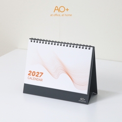Lịch để bàn 2027 có ngày âm nhỏ gọn AA704