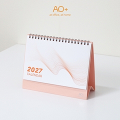 Lịch để bàn 2027 có ngày âm nhỏ gọn AA704