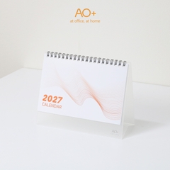 Lịch để bàn 2027 có ngày âm nhỏ gọn AA704