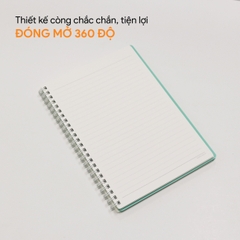 Sổ lò xo A5 kẻ ngang Designism AO+ DN675