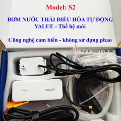 Máy bơm nước ngưng điều hòa VALUE S2 - Hộp thoát nước máy lạnh VALUE S2