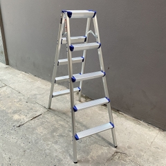 Thang ghế gấp chữ A NiNDA ND-R05 loại 5 bậc, chất liệu nhôm cao cấp