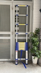 Thang nhôm rút gọn NiNDA NK-50 đai xanh cao 5m