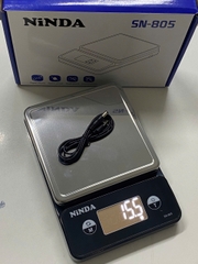 Cân tiểu ly nhà bếp chống nước NINDA SN805 tải 5kg/0,5g độ chính xác cao dùng cho nhà bếp, gia đình, quán ăn