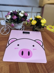 Cân sức khỏe điện tử heo hồng