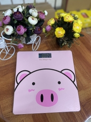 Cân sức khỏe điện tử heo hồng