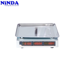 Cân điện tử tính tiền NiNDA SN968 tải 30kg, cân hoa quả thực phẩm khô