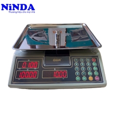 Cân điện tử tính tiền NiNDA QUA 910 tải 30kg/1g độ chính xác cao