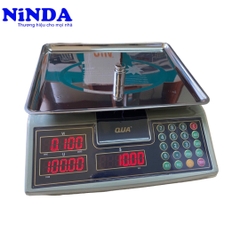 Cân điện tử tính tiền NiNDA QUA 910 tải 30kg/1g độ chính xác cao