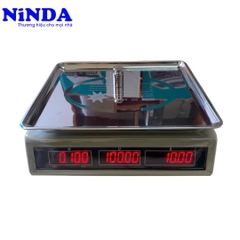 Cân điện tử tính tiền NiNDA QUA 910 tải 30kg/1g độ chính xác cao
