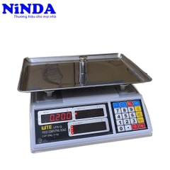 Cân điện tử tính tiền UTE UPA-Q tải 30kg, tính tiền tiện lợi