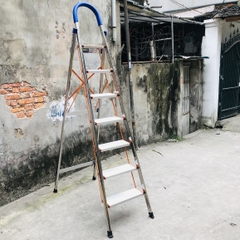Thang ghế gia đình inox NiNDA loại 7 bậc