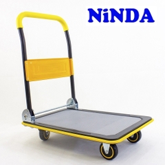 Xe đẩy hàng 4 bánh NiNDA AV-150 di chuyển linh hoạt, dễ dàng.