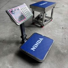 Cân điện tử 100kg NiNDA SNG-100T tính giá cân thực phẩm, cân bán hàng