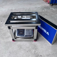 Cân ghế ngồi Inox chống nước NiNDA cân hải sản, cân bán hàng tải 300kg