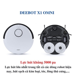 Robot Hút Bụi Lau Nhà Ecovacs DEEBOT X1 TURBO - DEEBOT X1 OMNI