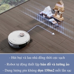 Robot Hút Bụi Lau Nhà Ecovacs T8 Max Plus