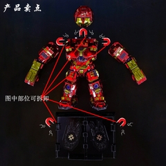 Mô Hình Marvel Hulk Buster I Metal Head