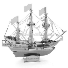 Mô Hình Tàu Hoàng Gia Anh Golden Hind I Piececu