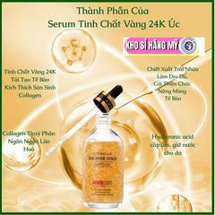 Tinh Chất Serum Vàng 24K Pure Gold Ampoule Australian 100ml của Úc