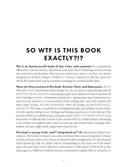 Don't F*cking Panic: The Shit They Don’t Tell You in Therapy About Anxiety Disorder, Panic Attacks, & Depression