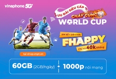 FHAPPY - 1 THÁNG - THOẠI + 4G
