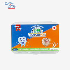 Tăm chỉ nha khoa - TAMCHI Plus sợi chỉ kép (hộp)