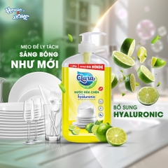Nước rửa chén Clara tinh chất chanh 1,5kg