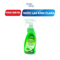 Nước lau kính Clara - Hương trà xanh - chai 500ml