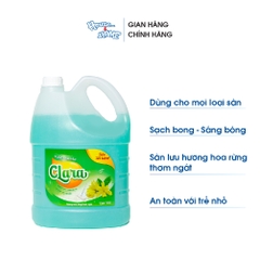 Nước lau sàn Clara - Hương hoa rừng - 3.8Kg