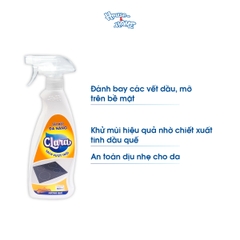 Tẩy bếp đa năng Clara - Hương quế - chai 500ml