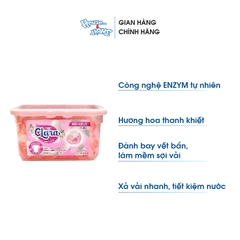 Viên giặt xả Clara - Hương hoa thanh khiết - hộp 30 viên