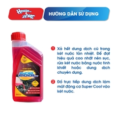 Dung dịch làm mát động cơ Super Cool - màu hồng - 800ml