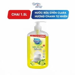 Nước rửa chén Clara tinh chất chanh 1,5kg