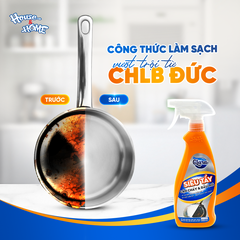 Siêu tẩy cặn  cháy và dầu mỡ Clara