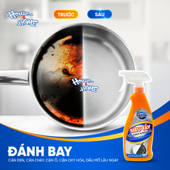 Siêu tẩy cặn cháy và dầu mỡ Clara - chai 500ml