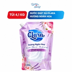 Nước giặt xả Clara - Hương ngàn hoa - Túi 4,1kg