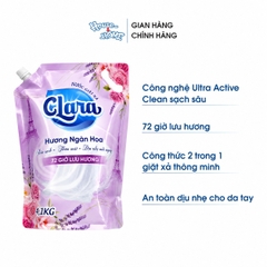 Nước giặt xả Clara - Hương ngàn hoa - Túi 4,1kg