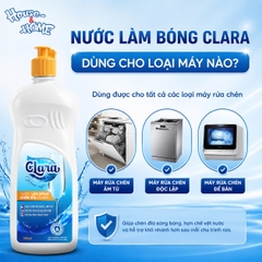 Nước làm bóng chén bát Clara