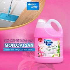 Nước lau sàn Clara - Hương hoa ly - can 3.8kg
