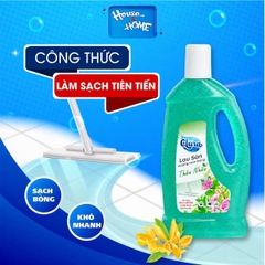 Nước lau sàn Clara - Hương hoa rừng - chai 1L
