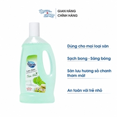 Nước lau sàn Clara - Hương sả chanh - 1L