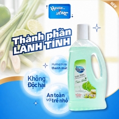 Nước lau sàn Clara - Hương sả chanh - 1L