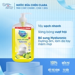 Nước rửa chén Clara tinh chất chanh 1,5kg