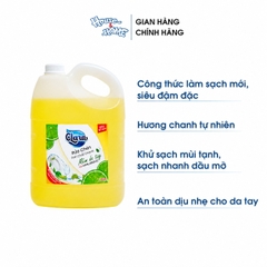 Nước rửa chén Clara - Tinh chất chanh - can 3.6kg